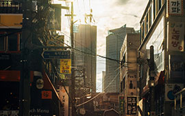 서울의 전통시장 풍경