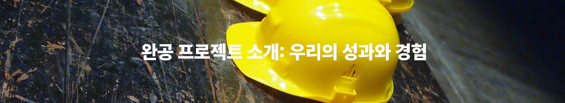 완공 프로젝트 소개: 우리의 성과와 경험